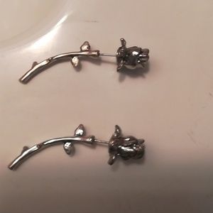 Unique Rose earrings